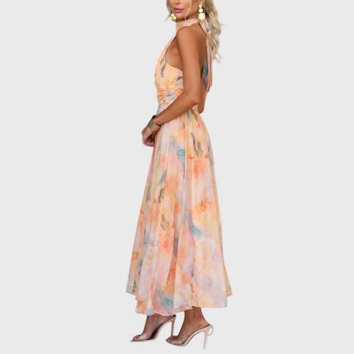 Annie | Halter Maxi Dress
