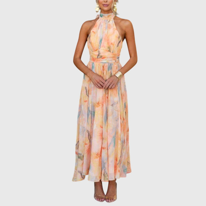 Annie | Halter Maxi Dress