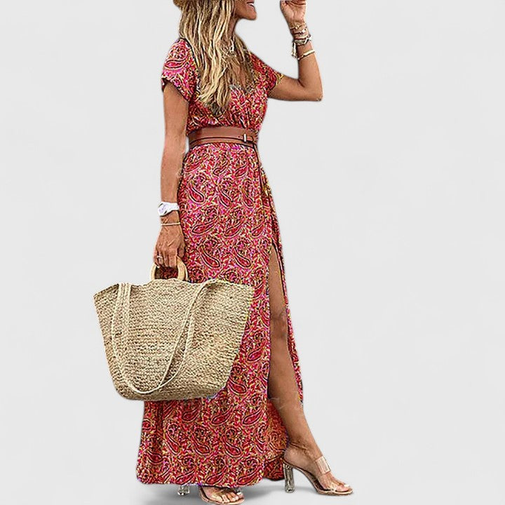 Annie | Stylish Boho Maxi Dress